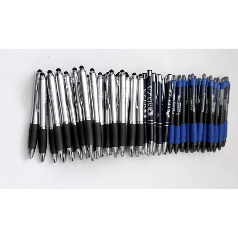 Bulk Lot of 75 Pens - Various Retractable Ballpoint Pens Office Supplies NEW